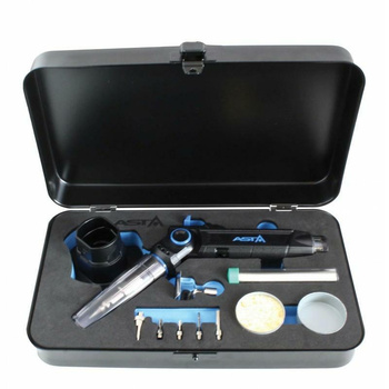 Lutownica gazowa asta a-pt39se 10w1 z akcesoriami, 7 końcówek