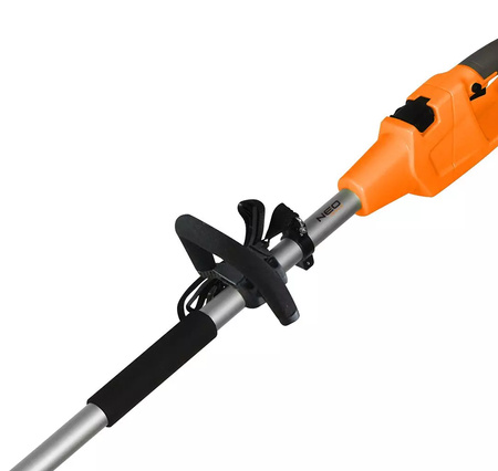 NEO TOOLS Urządzenie ogrodowe 2w1 piła do gałęzi i nożyce do żywopłotu na wysięgniku