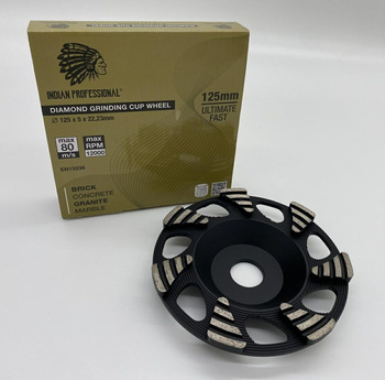 Tarcza diamentowa szlifierska 125 mm IP7784 INDIAN PROFESSIONAL