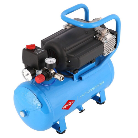 AIRPRESS Kompresor bezolejowy 15L 0,55 kW LMO 15-210 cichy