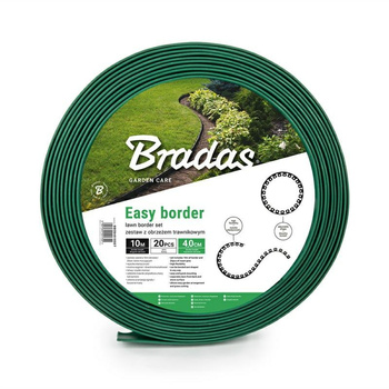 BRADAS Zestaw obrzeży trawnikowych 40mm easy border zielone