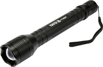 Latarka LED CREE 1000 lm IPX4 zoom 350 m 4x R14 YT-08567 YATO