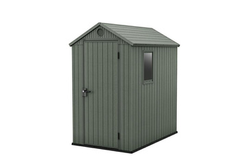 KETER Domek narzędziowy/ogrodowy darwin 4x6 zielony 125,8 x 184,5 x 205cm