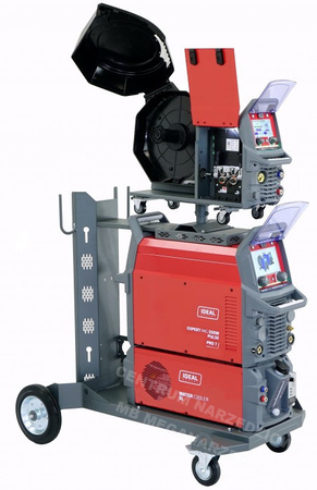 Półautomat spawalniczy + Chłodnica EXPERT MIG 550W PULSE Pro7 LCD Migomat, zestaw