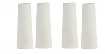 DYSZE DO PIASKRAKI 4szt BIAŁE M805904