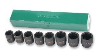 Jonnesway Zestaw 7szt. nasadek udarowych długich 3/4" S03AD6307S