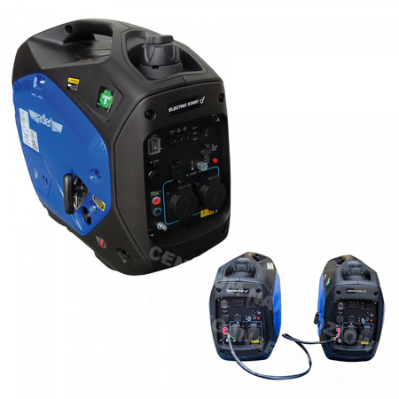 ADLER AGREGAT PRĄDOTWÓRCZY 2200W GENERATOR INWERTOROWY