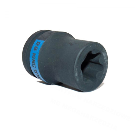 KINGTONY Nasadka udarowa e26 3/4 torx wewnętrzny