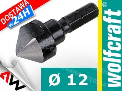 WOLFCRAFT Fazownik WS 12mm uchwyt 6-kąt