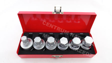 ZESTAW IMBUSÓW IMBUS UDAROWY HEX 3/4 14-23mm 6szt