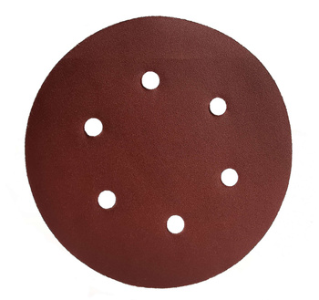 KRĄŻEK RZEP 150MM P60 OTWORY