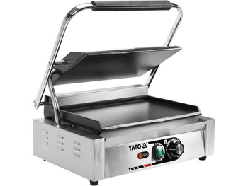 Grill kontaktowy płaski panini 44cm 2200 W żeliwo YG-04558 YATO