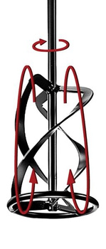 Mieszadło do zapraw 135 mm M14 590 mm 2607990016 BOSCH