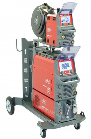 Półautomat spawalniczy + Chłodnica EXPERT MIG 550W PULSE Pro7 LCD Migomat, zestaw