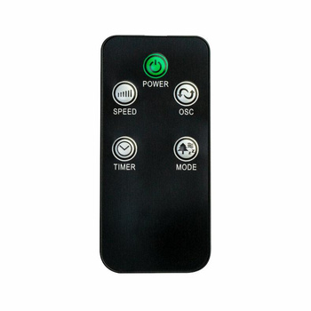 VOLTENO Wentylator podłogowy czarny+ pilot+wyświetlacz 40cm