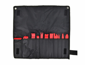 Ściągacze do tapicerki nylon 11el. demontaż auta AW17311 AWTOOLS