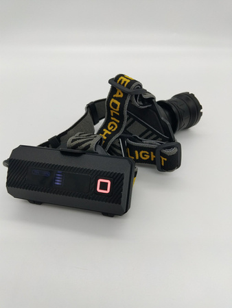 Latarka led head lamp czołowa  450LM power bank 2400mAh premium /indian professional