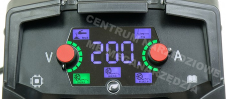 Półautomat spawlaniczy Migomat 200A PRAKTIK MIG 200 SYNERGIC LED