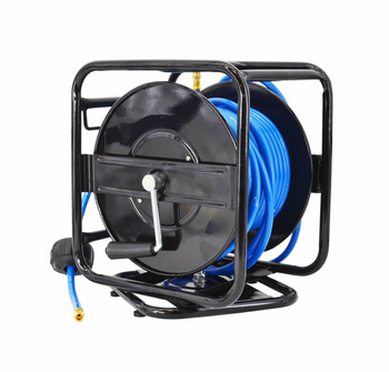 AWTOOLS Przewód / wąż pneumatyczny na zwijaku metalowym 8x12mm x 30m