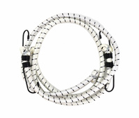 Gumy bagażowe 1,2x100cm 2szt. mocne zaczepy biały AW19509 AWTOOLS