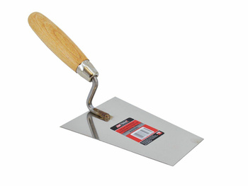 Kielnia trapezowa nierdzewna 140mm drewniana rączka AW30251 AWTOOLS