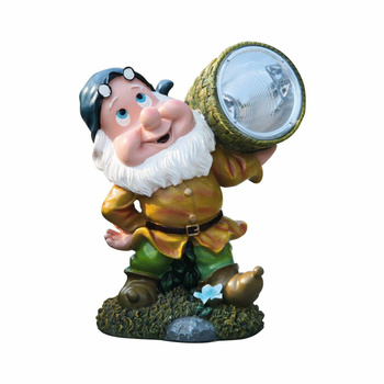 VOLTENO Lampka solarna krasnal z reflektorem