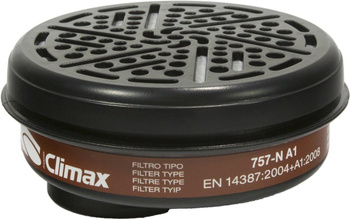 CLIMAX Filtr typ 757-N A1 do półmasek