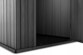 Domek ogrodowy narzędziowy Darwin 4x6 szary 249350 CURVER/KETER