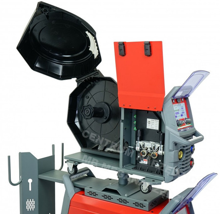 Półautomat spawalniczy + Chłodnica EXPERT MIG 550W PULSE Pro7 LCD Migomat, zestaw