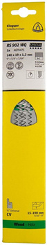 KLINGSPOR Brzeszczot do piły szablastej 240x19x1,2mm RS 902 WQ /5szt.