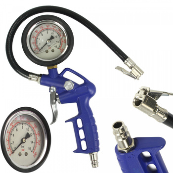 PISTOLET DO POMPOWANIA KÓŁ MAN GLICERYNOWY 16 BAR M40001