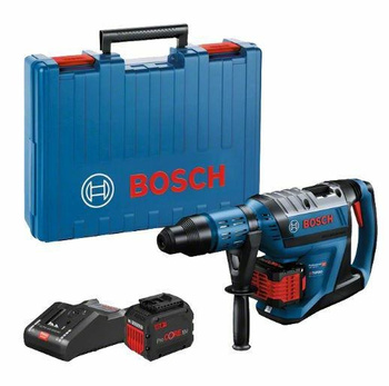 BOSCH Akumulatorowy młot udarowo-obrotowy biturbo z uchwytem SDS MAX GBH 18V-45 C 2x12,0Ah Procore