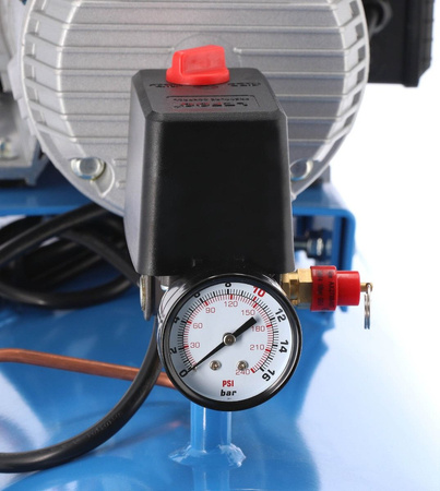 36828 Sprężarka Kompresor dwutłokowy LM 90-350 10 bar 245 l/min 90 l