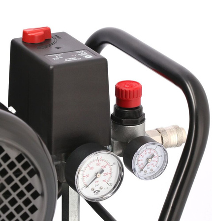 AIRPRESS Kompresor dwutłokowy 90L 10 bar HK 600-90 355L Sprężarka tłokowa