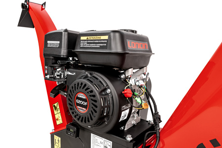 CEDRUS Rębak rozdrabniacz do gałęzi CEDRB02 silnik Loncin G200F