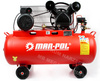 MAR-POL Kompresor olejowy 100L V2 dwutłokowy