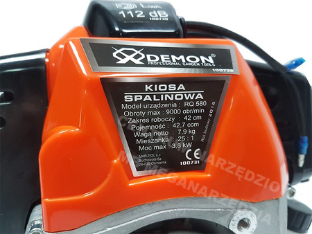 SILNIK DO KOSY SPALINOWEJ 5,2KM DEMON BASS PL NAC