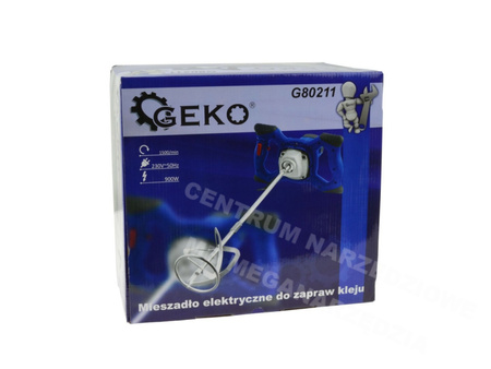 Mieszadło 900 W do zapraw i kleju 6 biegów M14 G80211 GEKO