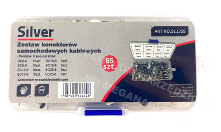 11359 KONEKTORY OCZKOWE RUROWE 65ele