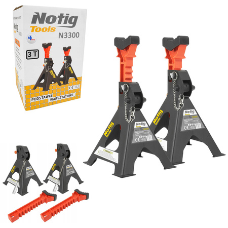 NOTIG Podpory samochodowe 3T kobyłki