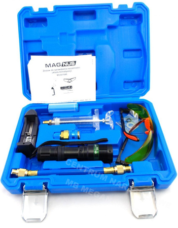 MIERNIK TESTER SZCZELNOŚCI KLIMATYZACJI Z LAMPA UV