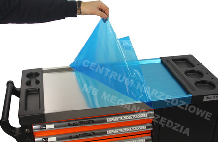 Szafka serwisowa 7 szuflad wózek 298 sztuk BJC wyposażenia