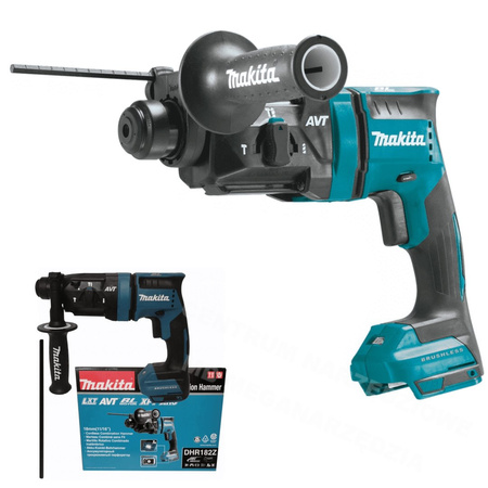 MAKITA MŁOTOWIERTARKA Z OPCJĄ KUCIA 18V 1,7J BEZ AKUMULATORÓW I ŁADOWARKI DHR182Z MAKITA