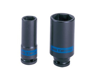 KING TONY Nasadka udarowa długa 1/2" 16 mm x 80mm CR-MO