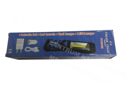 Lampa warsztatowa COB Latarka akumulatorowa USB