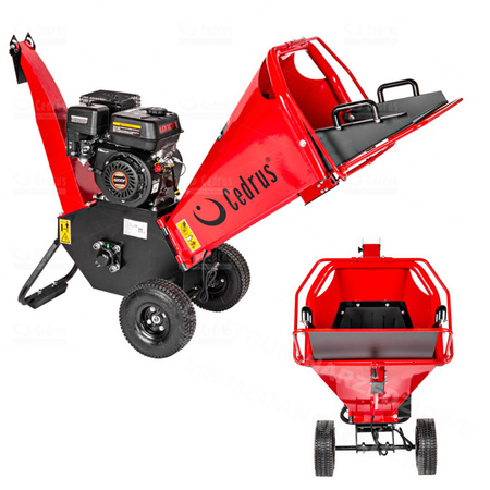 CEDRUS Rębak rozdrabniacz do gałęzi CEDRB02 silnik Loncin G200F