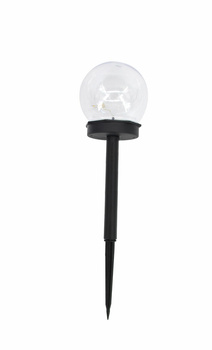 VOLTENO Lampka solarna plastik kula 10cm stella