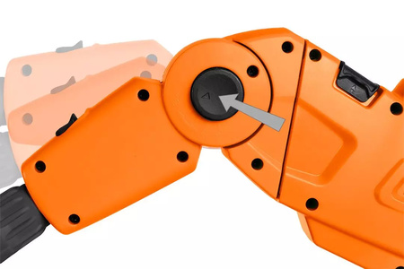 NEO TOOLS Urządzenie ogrodowe 2w1 piła do gałęzi i nożyce do żywopłotu na wysięgniku