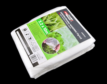 Agrowłóknina wiosenna biała 17g 1,1x5m ochrona roślin AWTOOLS AW67000
