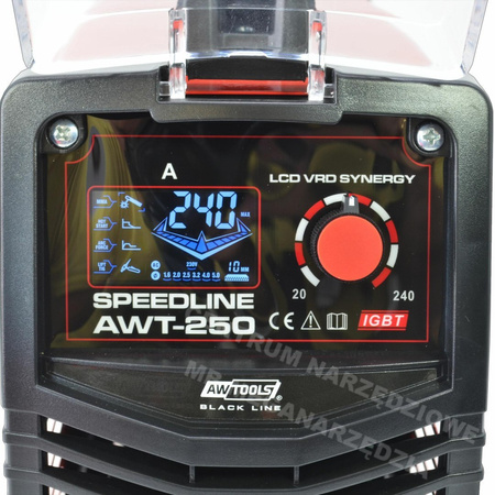 AW Spawarka inwertorowa Speedline AWT-250 LCD VRD Synergy /Black Line